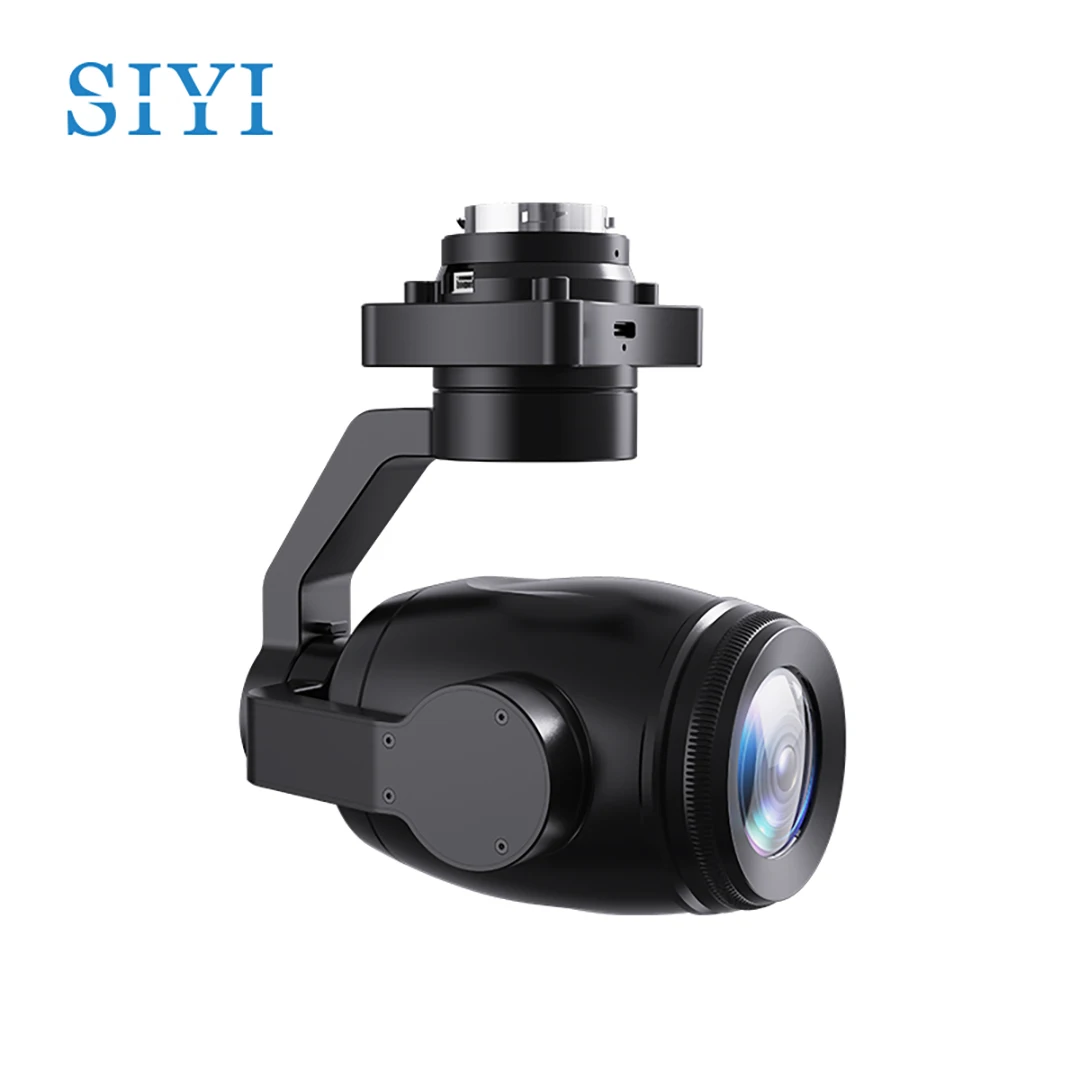 SIYI ZR30-D 4K 8MP Ultra HD 180X Hybride 30X Zoom Optique Caméra à Cardan avec Suivi AI 1/1/2 "Capteur HDR Starlight Nuit