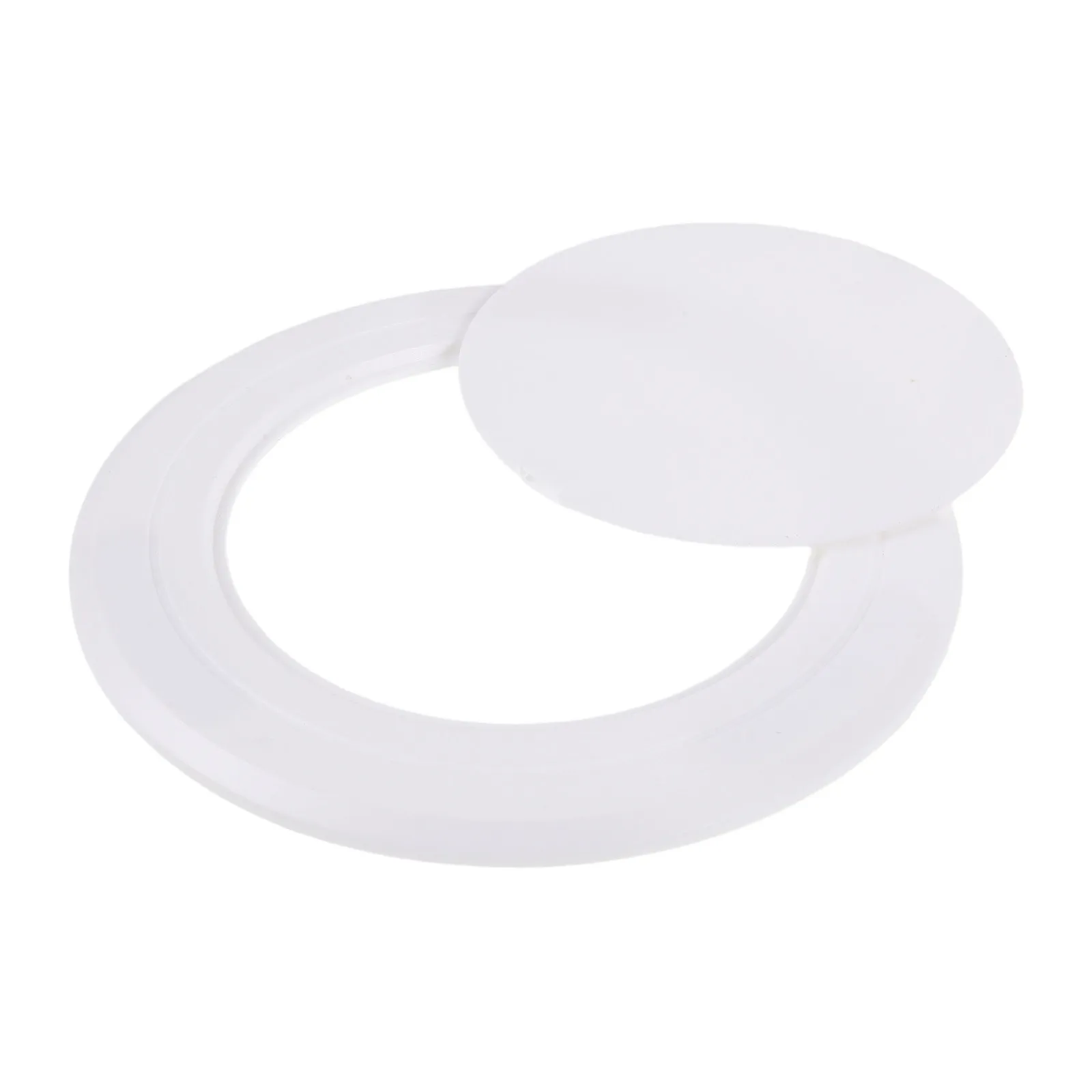 No Drill Round Wall Plate Cover Adhesive 4 Inch Plumbing Access Panel Bathroom Kitchen Ceiling Hole Cover Round Ceiling Plate