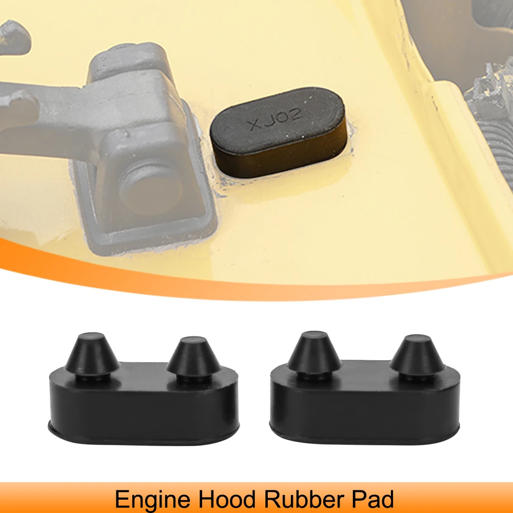 

Car Engine Hood Rubber Pad Cushion Cover Trim for Jeep Wrangler TJ 1997-2000 2001 2002 2003 2004 2005 2006 Exterior Accessories