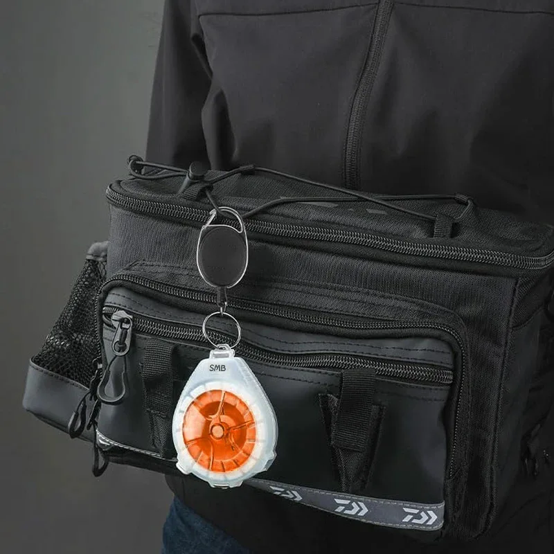 BRAVMACK صندوق خط الكربون متعدد الوظائف خيط صنارة الصيد لف مجلس صندوق تخزين مع جهاز مضاد للعكس أدوات اكسسوارات الصيد