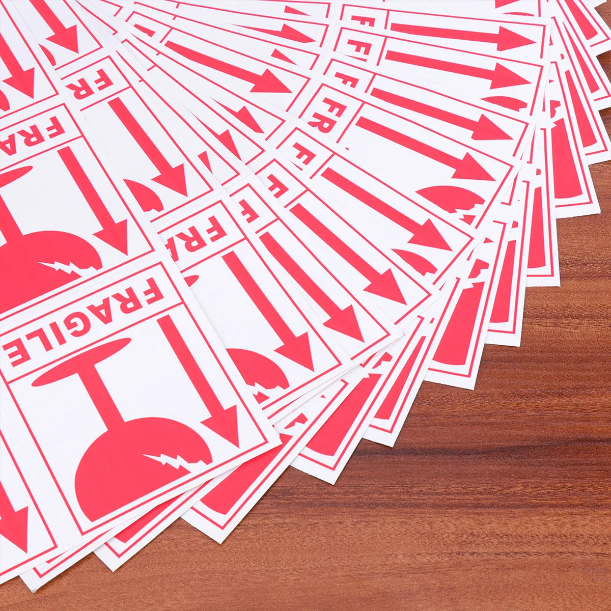 

270Pcs Fragile Warning Stickers Premium Adhesive Sign for Safe Transportation Packing Handling Label Large Font