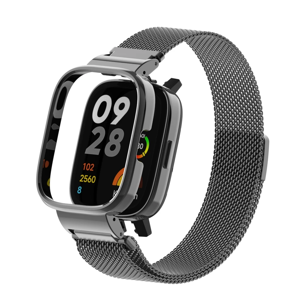 Watchband For Redmi Watch 3 Strap Milan Magnetic Bracelet Xiaomi Redmi Watch 3 Strap Stainless Steel Band Redmi Watch 3 Strap