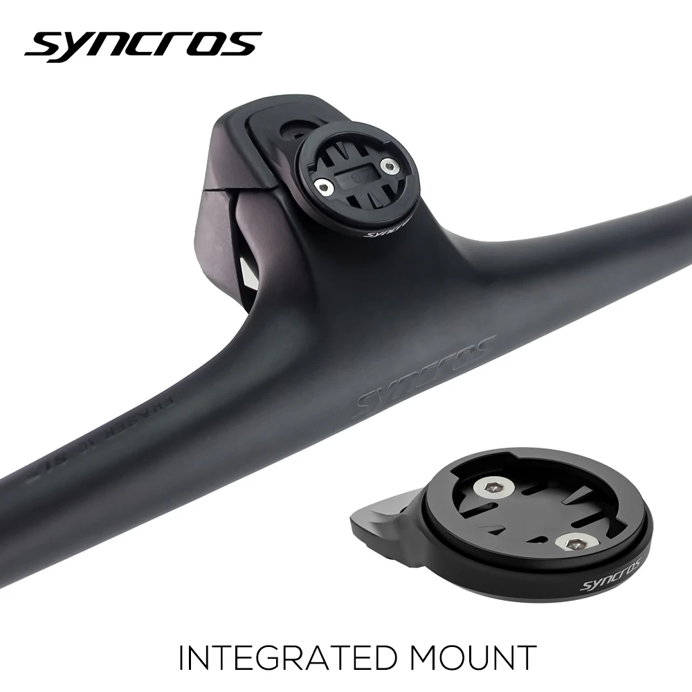 Syncros ที่ยึดคอมพิวเตอร์สําหรับ Garmin, Wahoo, Bryton, Fraser Ic, Sl, Wc, DC, XC แฮนด์, ห้องนักบิน Xc Stem, 1.5, 2.0