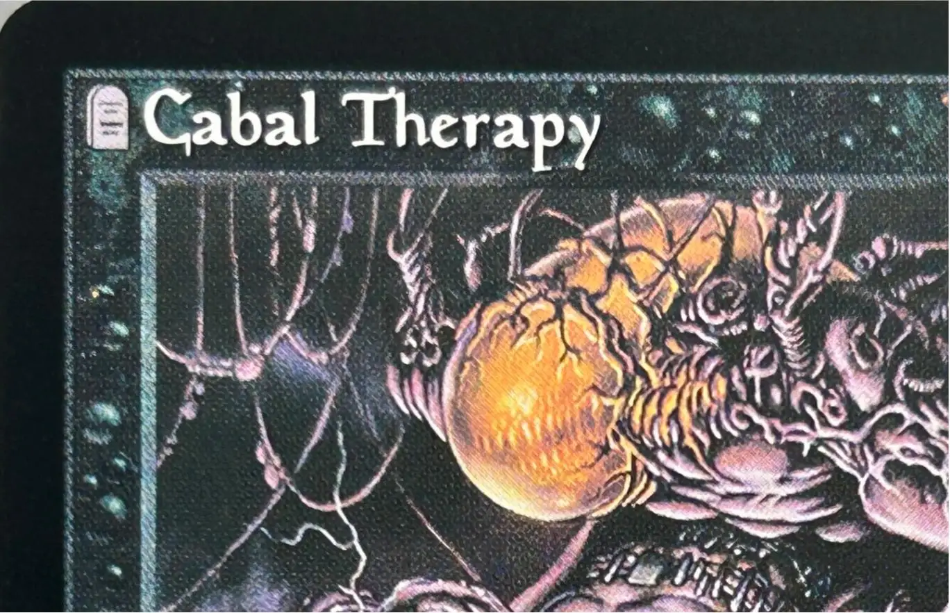 LK33 REGULAR Cabal Therapy Plaguebearer Winter Orb Weathered Wayfarer Unwinding Clock High-Quality TCG Proxy Cards (Black-Core)