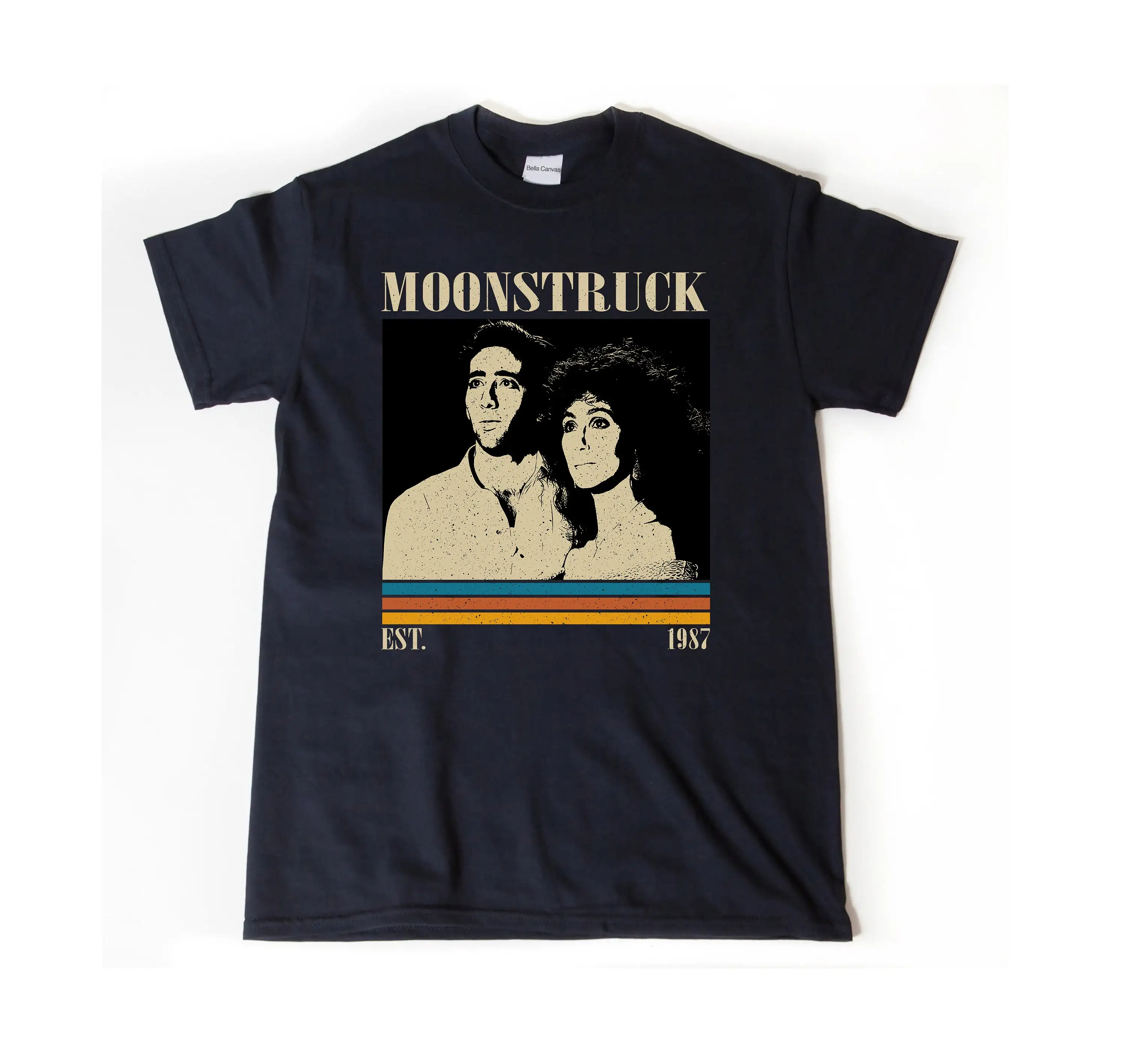 Moonstruck T Shirt Movie Vintage Midcentury For Him Retro