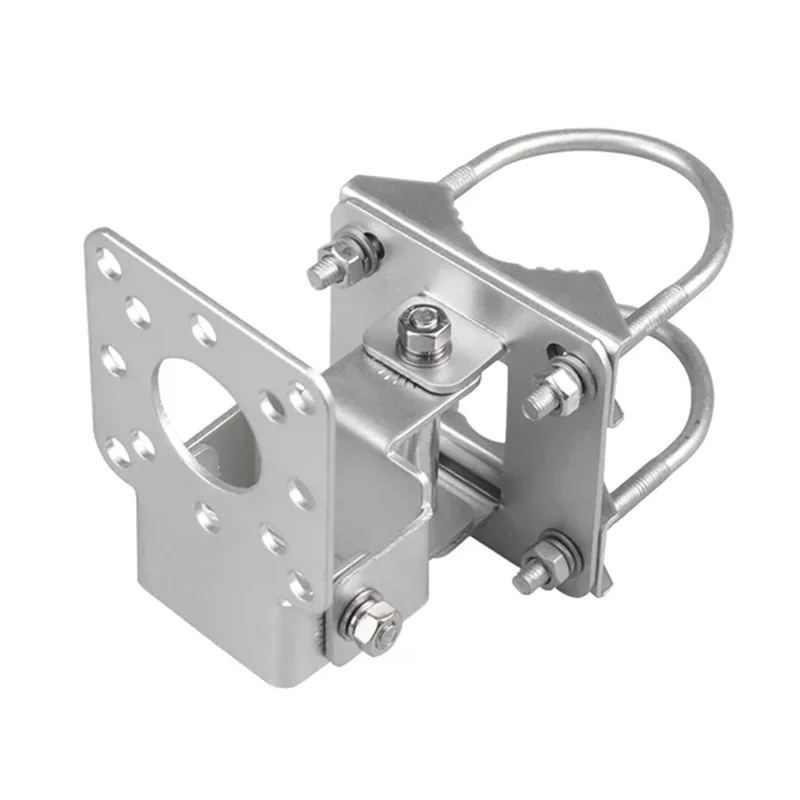 B84B-Antenna Fixed Mount Bracket AP Bridge Antenna Clamp Clip Multi Function Fixture Pole Holder