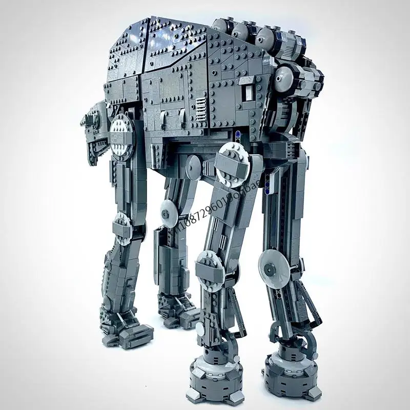 NEW 4158PCS star battle Movie MOC UCS AT-M6 Heavy Assault Walker model diy creative ideas ChildToy Assembly Puzzle Birthday Gift - Image 3