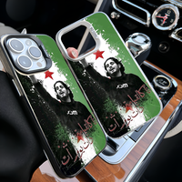 Epc Syrian Revolution Flag Phone Case IMD Phone Case For IPhone 16 15 14 13 12 11 Pro Max Plus Color Silver Cover