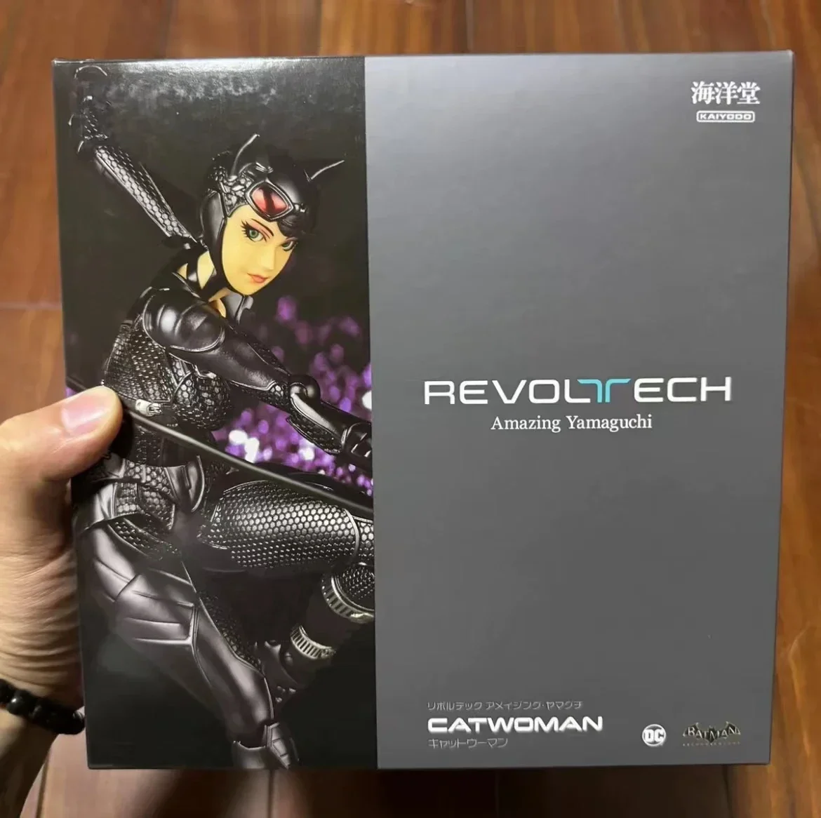 

100% оригинальные Kaiyodo Revoltech Amazing Yamaguchi Catwoman, экшн-фигурки, модель игрушки, коллекция фигурок, в наличии