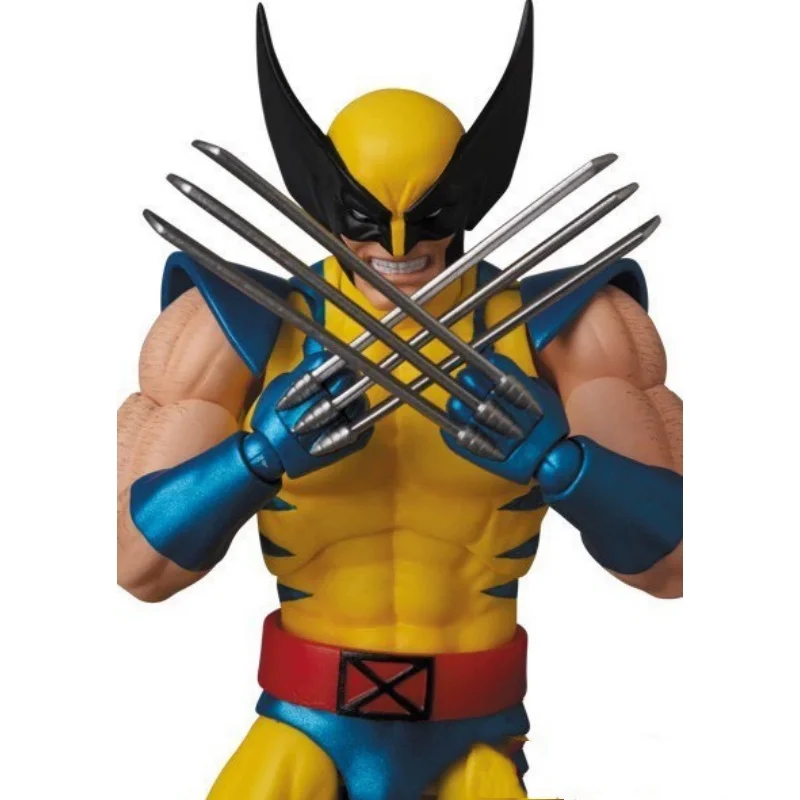 Figurines d'action Mafex Wolverine, réédition Logan, Marvel, X-Men, Avengers Medicom, jouet pouvant être déplacé, cadeau d'anniversaire, nouveauté 2024