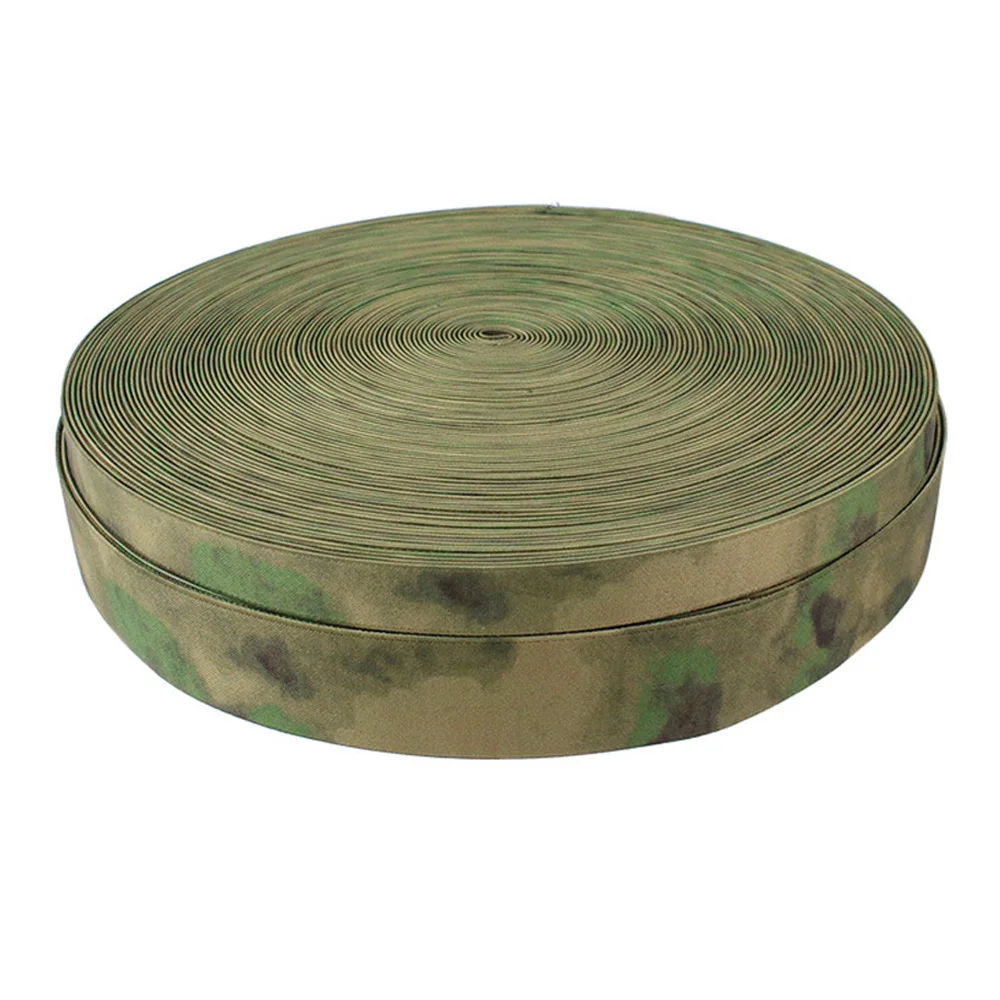 

5-метровая камуфляжная лямка A-TACS FG Russian Jungle Ruins — двухсторонние эластичные ремни из полиэстера для тактического снаряжения и снаряжения NA104