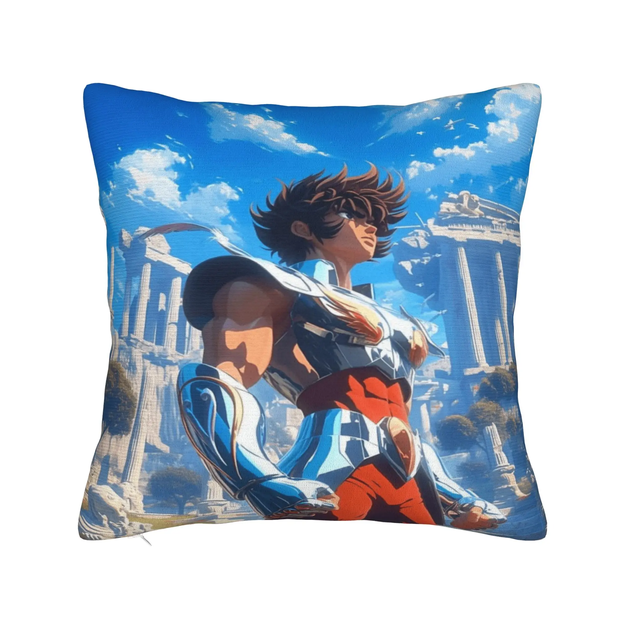 The Knights Pillow Case Saint Seiya Custom Pillow Cover For Living Room Bed Chair Morden Cushion Cover