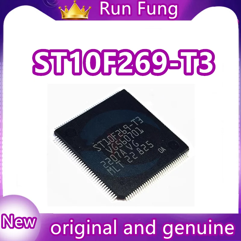 

ST10F269 ST10F269-T3 IC-чип 100% новый, оригинальный, в наличии, 1 шт./лот