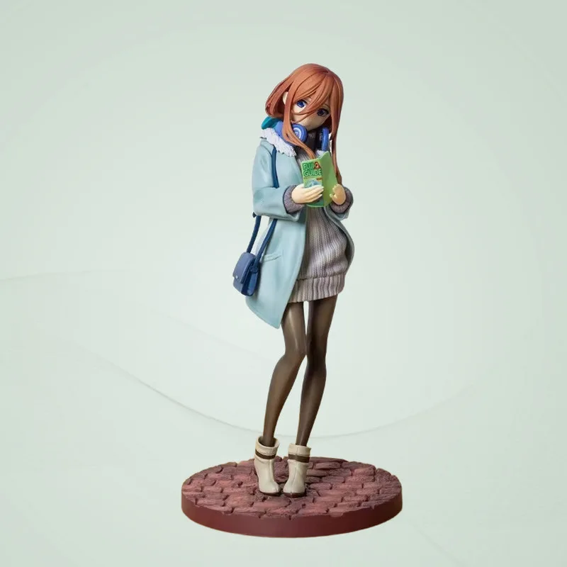 Beautiful Girl'S Five Equal Flower Wedding Figure Ornament Nakano Sanju Standing Posture Dating Style, Anime Model Boy Gift