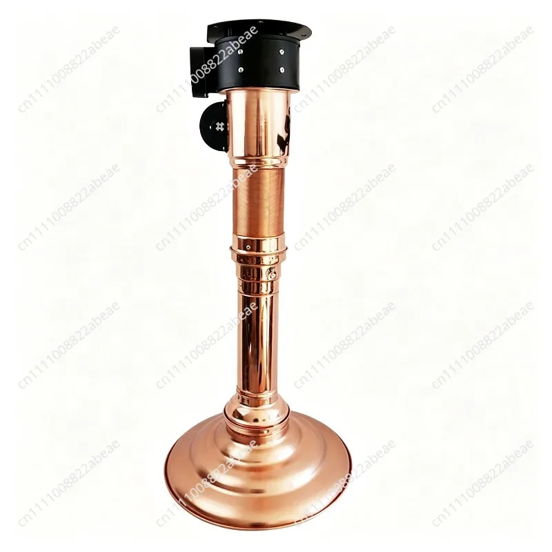 Barbecue Smoking Hood Chimney Telescopic Smoke Exhaust Ventilation Pipe Barbecue Grill Equipment