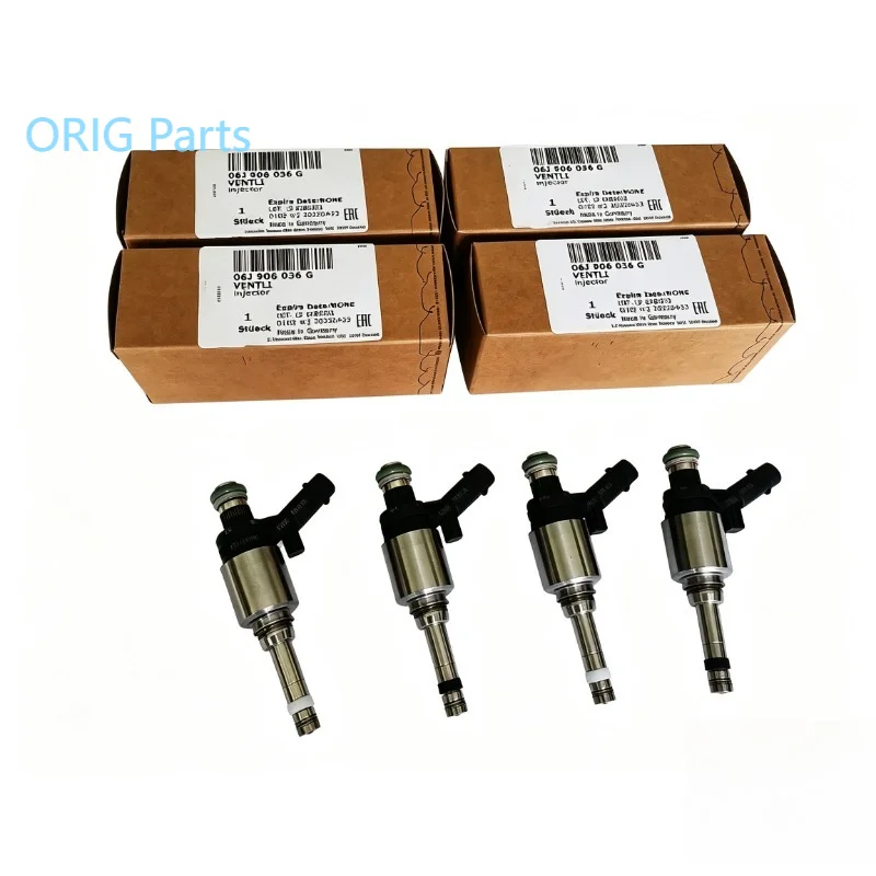 4PCS 06H906036G 0261500278 Fuel Injector Fit For EA888 GEN2 Audi A4 Q5 A5 A6 1.8T 2.0T VW Golf GTI Passat B7 Tiguan Direct