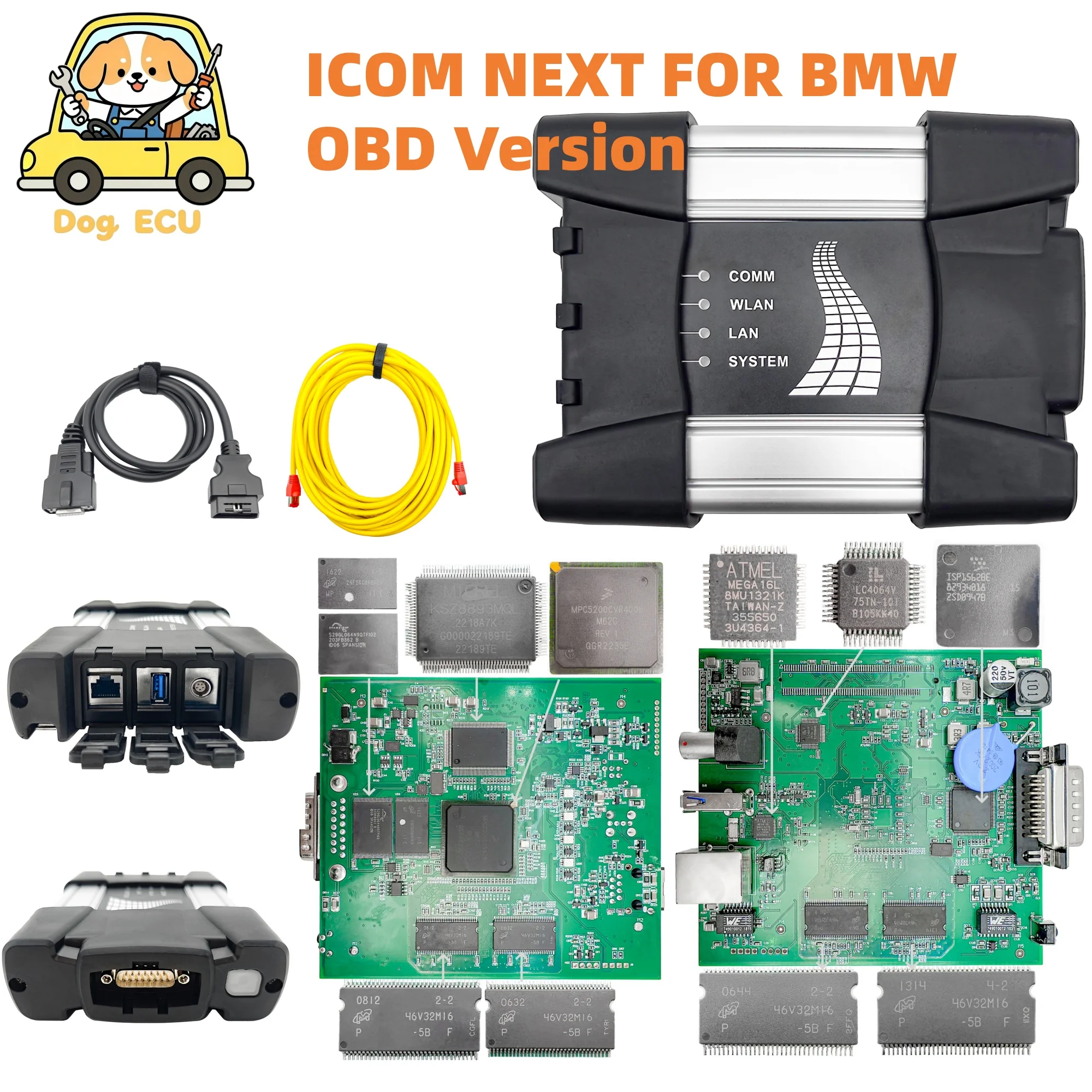 Image of Neuestes ICOM NEXT OBD Version Offline-Programmierwerkzeug Professioneller Auto-Diagnosescanner für alle Systeme ECU-Codierung Ohne Software