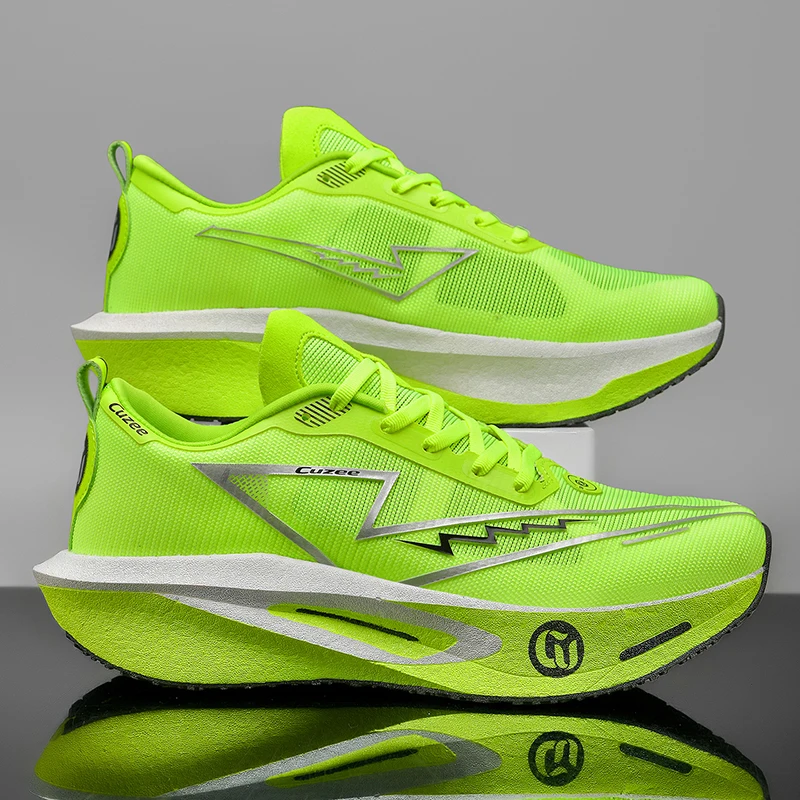 Carbon Plate Marathon Running Shoes Sports Sneakers Men Women Breathable Lightweight Comfortable Athletic Casual Sneakers Air - view 6