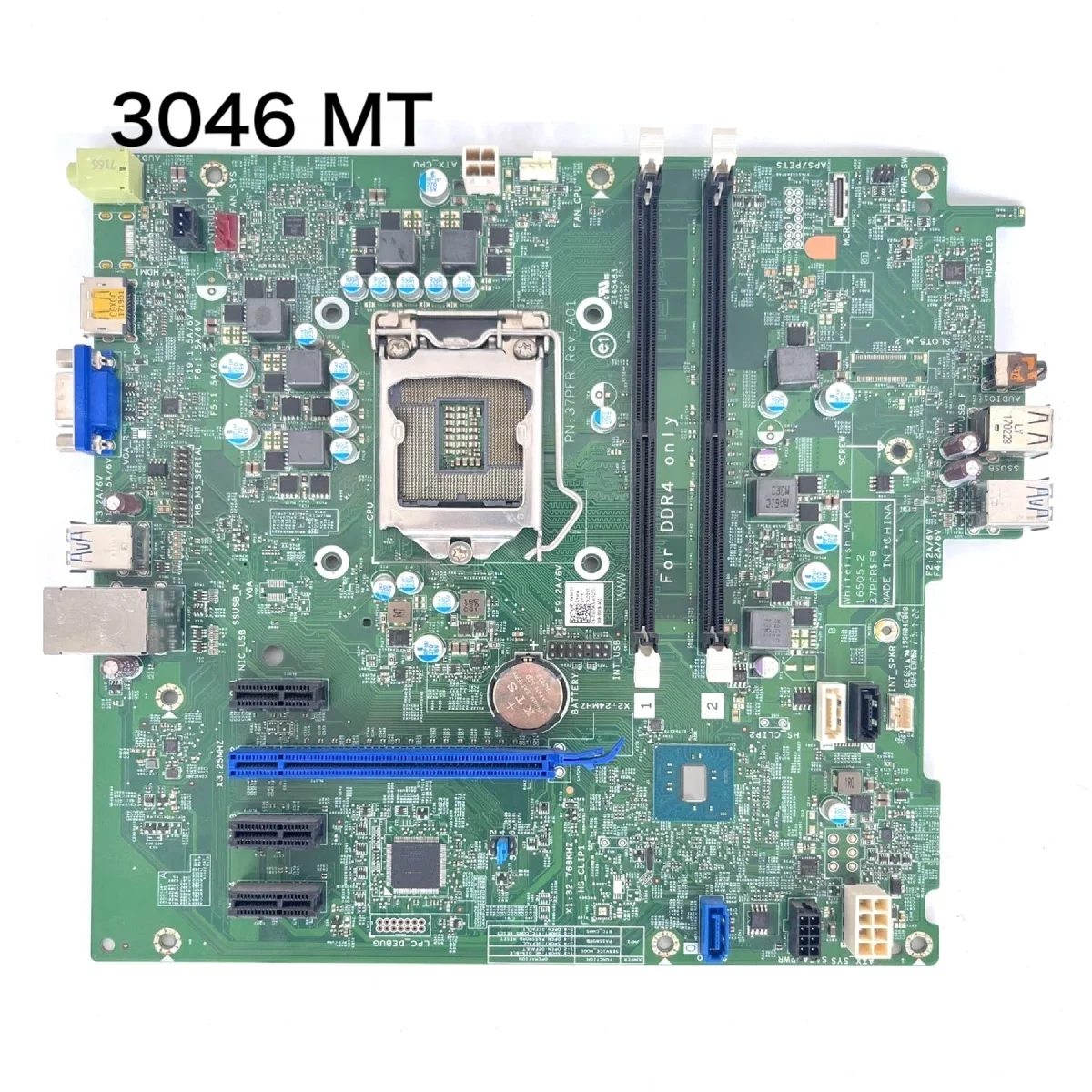 

Материнская плата для Dell 3046 MT 37PFR 16505-2 CN-0VVDK9 0VVDK9 VVDK9, 100% протестирована, ОК, полностью работает, бесплатная доставка