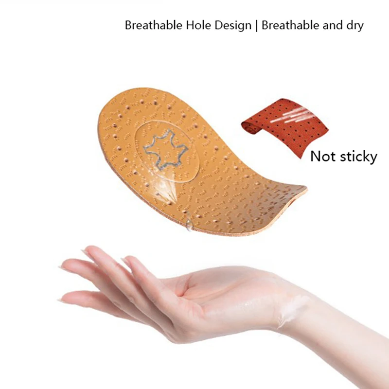 2pcs Leather Shoes Pads Cushion Heel Cup Insoles Massager Inserts Heel Pain Spur Latex Feet Care Women Heel Cushion Inserts Sole