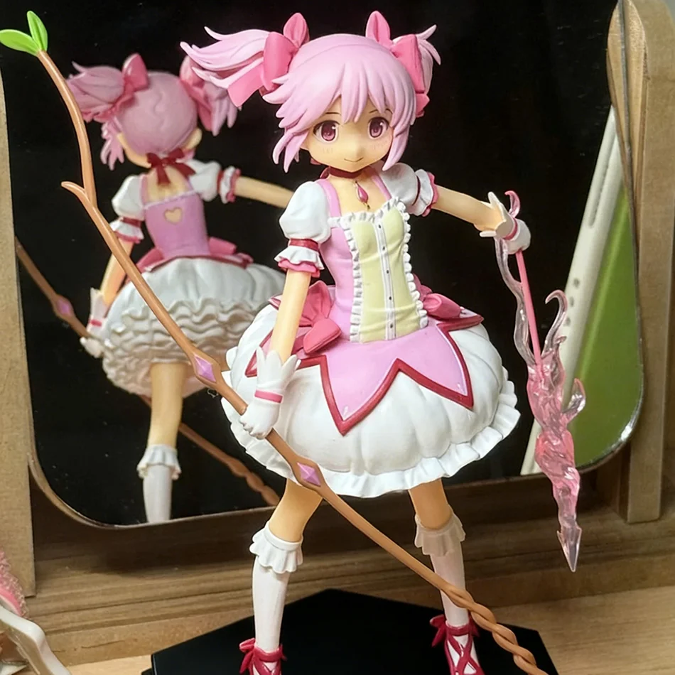 4 Kinds PMMM Magical Girl Anime Figure Kaname Madoka Action Figure Kawaii Figurine Cute Loli Collection Model Toy Gift view 3