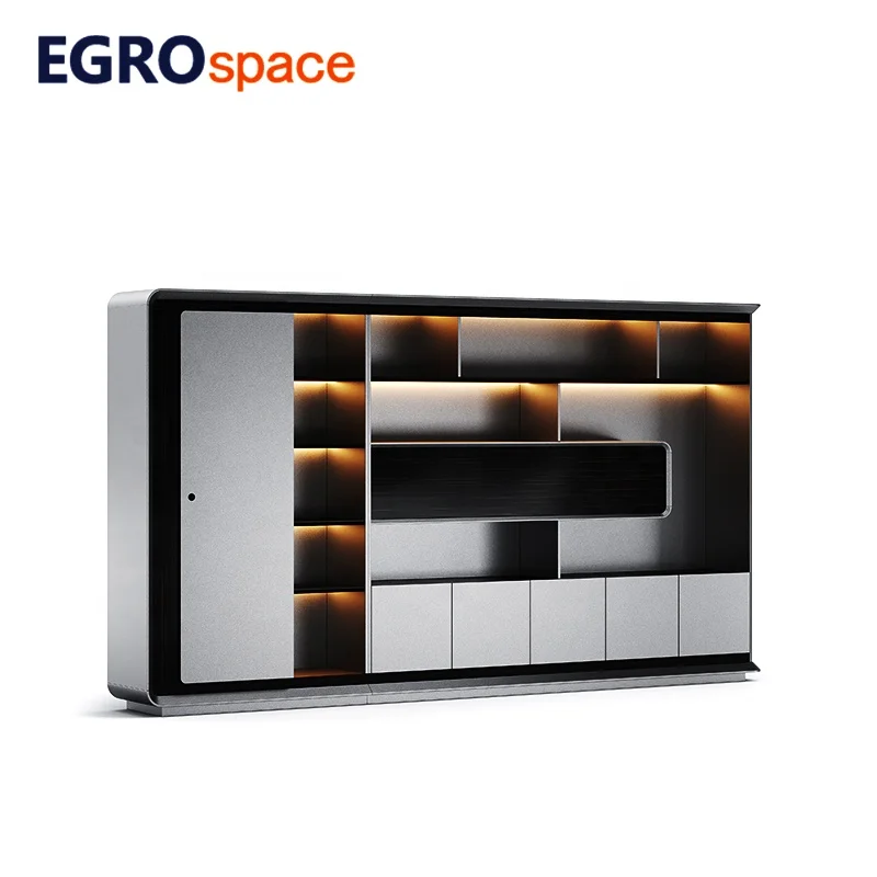 Modern Panel Wood Storage Drawer Material File Wood Filing High Office Cabinets
