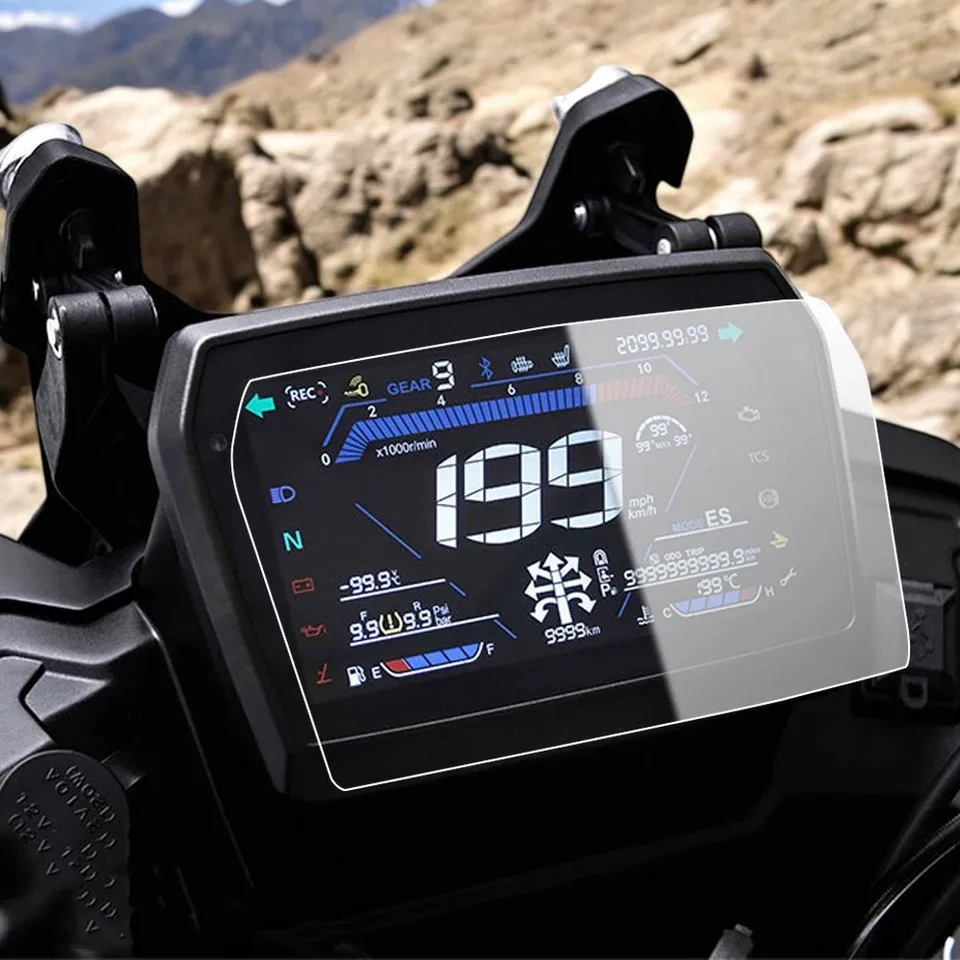 DS525X Accessories Scratch Cluster Screen Fit For Loncin VOGE 525 DSX 2024- Motorcycle Accessories Scratch Cluster Screen Dashbo
