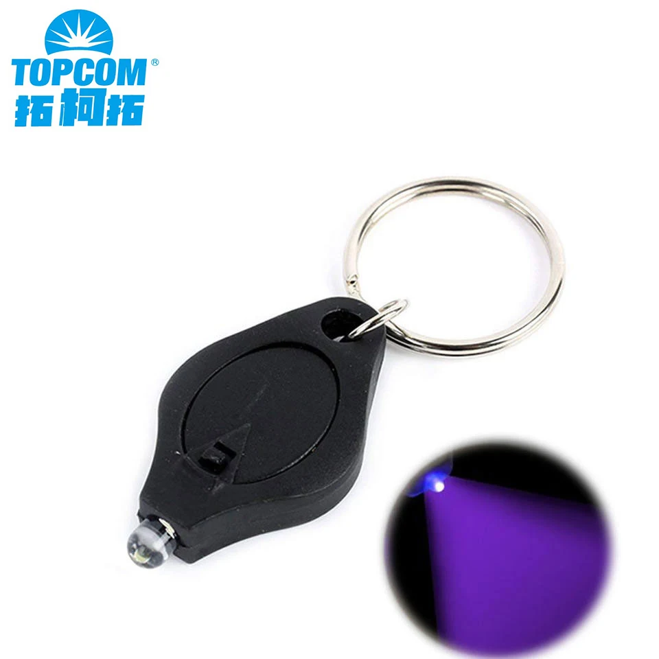 

ANYGO 365nm 395nm UV LED Mini Keychain light ID Passports Cat Dog pet urine Money Travel Hotel health Ultraviolet Detector Lamp