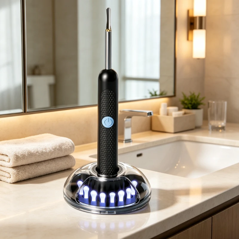 Visual Ear Cleaning Tool HD Camera Ear Pick with Charging Base Set Smart Earwax Removal Device for Personal Care 귀이개 카메라