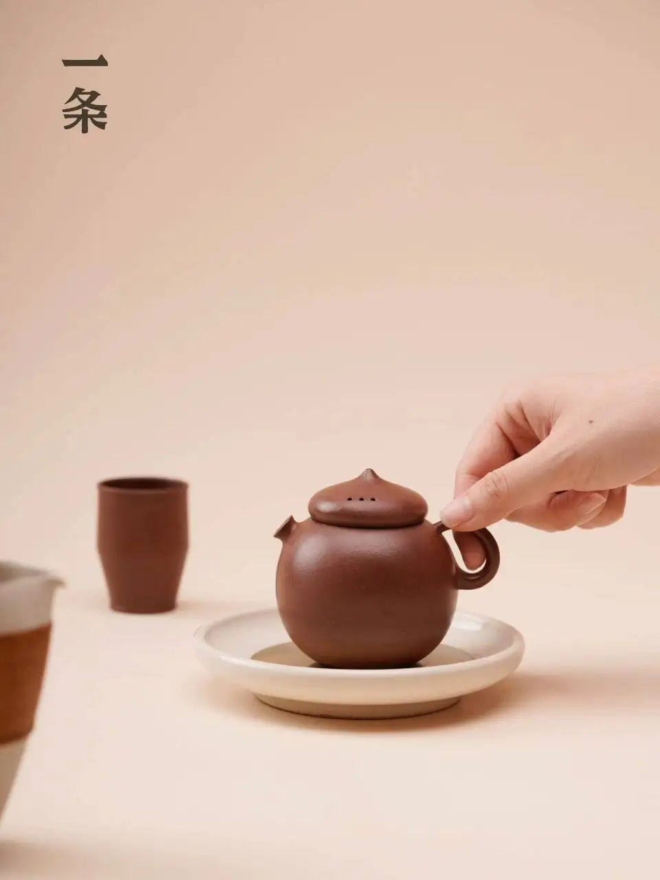 A New Style [Dongshi] Purple Clay Teapot, Handmade