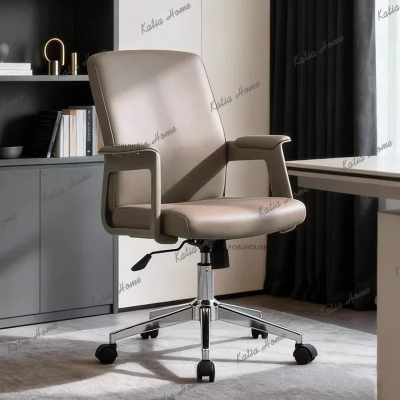 LSLift Swivel Back Computer Chair Gaming Armchair Simple Ergonomic Office Chairs Japanese Office Furniture Home Bedroom Desk Cha