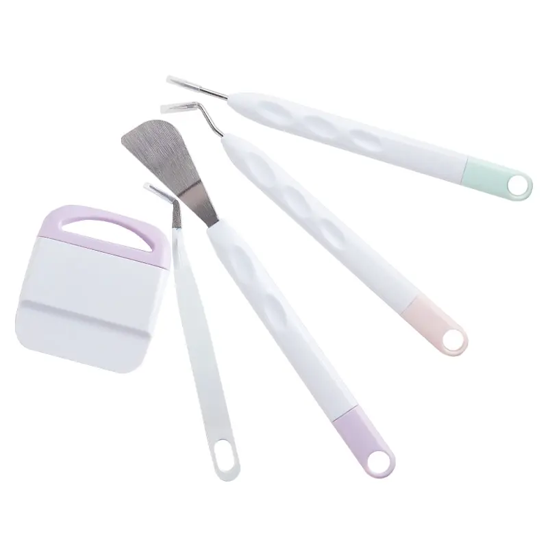 1PC 6‑Styles Vinyl Weeding Tools Kit, Hook Weeder Piecing Tool, Vinyl Starter Accessory for Cricut Joy DIY Vinyl Craft Supplies