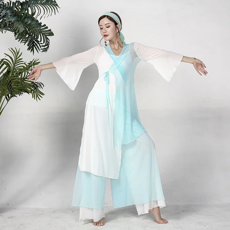 Классические танцевальные костюмы, рифма для тела, марлевая одежда, танцевальные костюмы, элегантные костюмы для танца живота в древнем китайском стиле