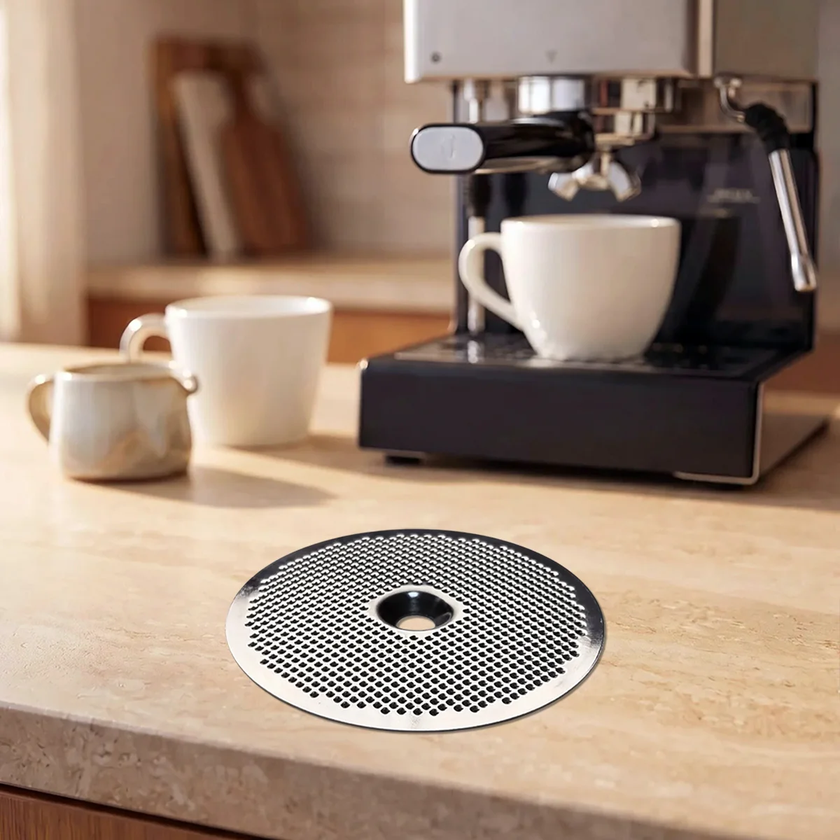 

54mm Group Head Screen Replacement Part Compatible With Gaggia Classic Baby Carezza Evolution Coffee Machine Durable Accessory