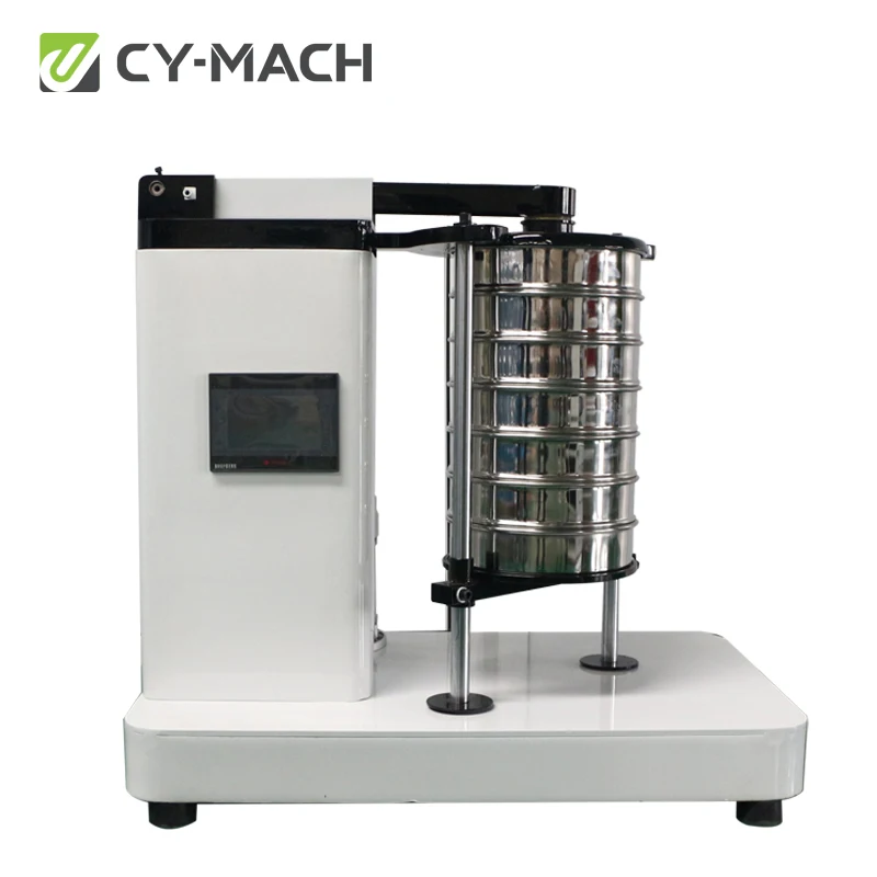 CY-MACH Lab Powder Shaker Rotap Sieve Powder Test Analysis Vibrating Screen Slapping Sieve Test Shaker