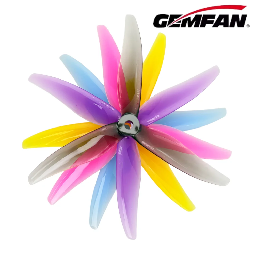 2Pairs/4PCS GEMFAN YUKI 5129 Props 5inch 3-Blade PC Propeller CW CCW For 2306 2207 Brushless Motor RC FPV Racing Freestyle Drone view 3