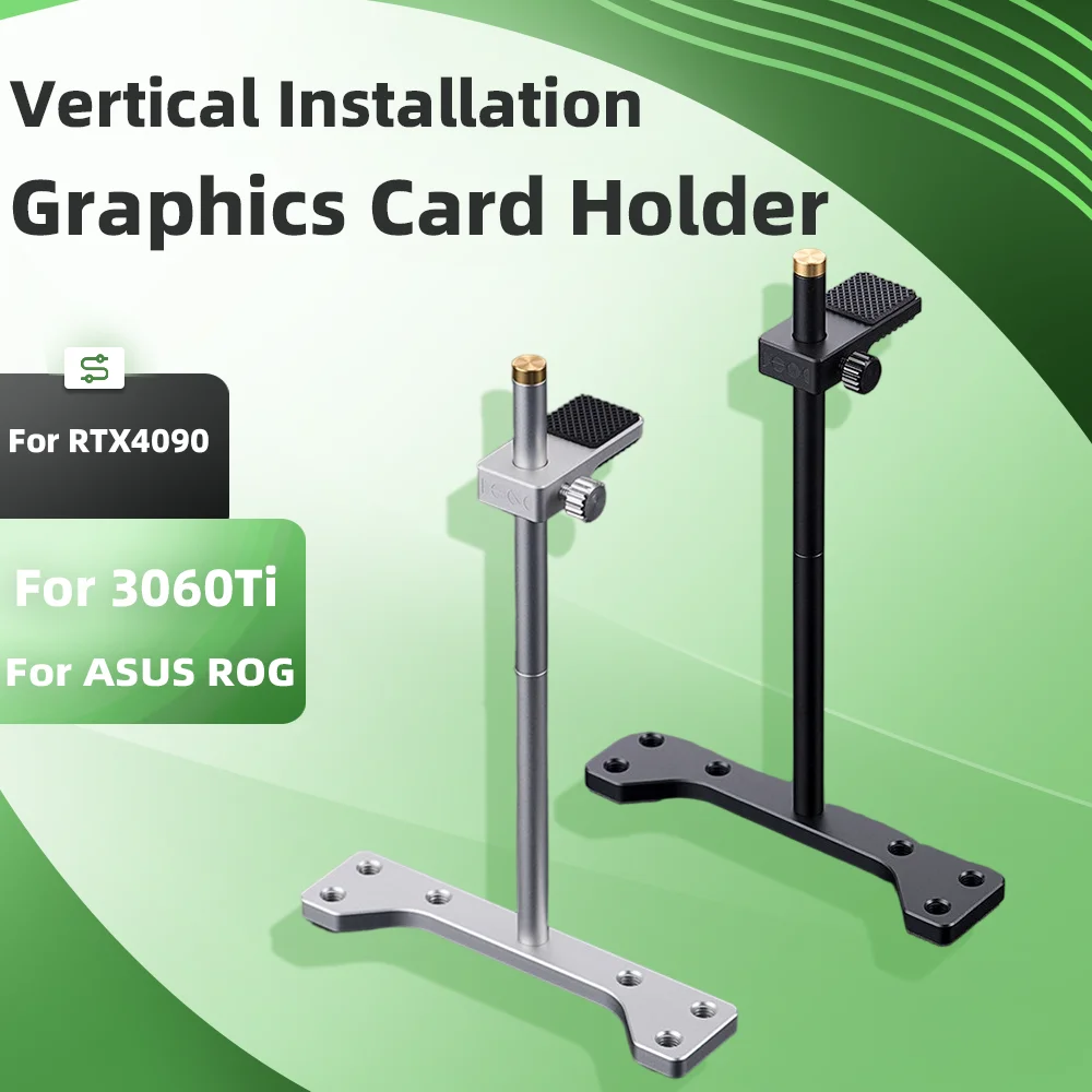 Soporte vertical para GPU, soporte anticaída para RTX 4090 3060Ti ASUS ROG, compatible con la carcasa LIAN LI O11 Dynamic Sea View.