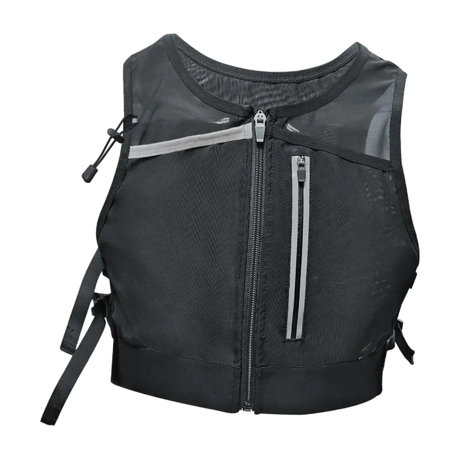 

Running Vest Chest Bag High Visibility Running Gear Reflective Straps Sports Bag for Climbing Cycling Bicycle Riding Jogging