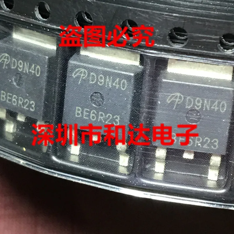10pcs orginal new D9N40 AOD9N40 TO-252