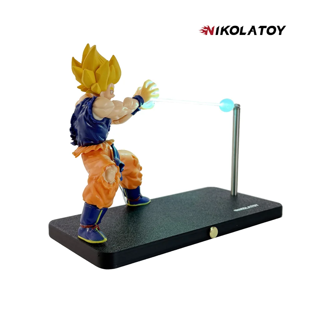 Nikolatoy Dragon Ball Kakarotto Son Goku Kamehameha Welle Magnetische Licht Lampe Ornament Anime Peripherie Spielzeug Sammeln Modell Geschenk – Detail 9