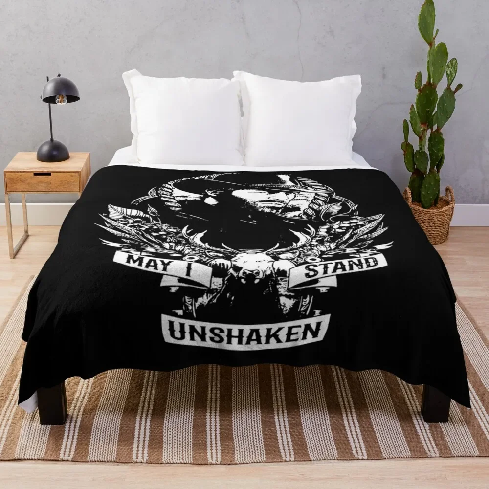 Arthur May I Stand Unshaken Rdr2 Style Morgan Gaming Classic . Throw Blanket Custom Kid'S Blankets