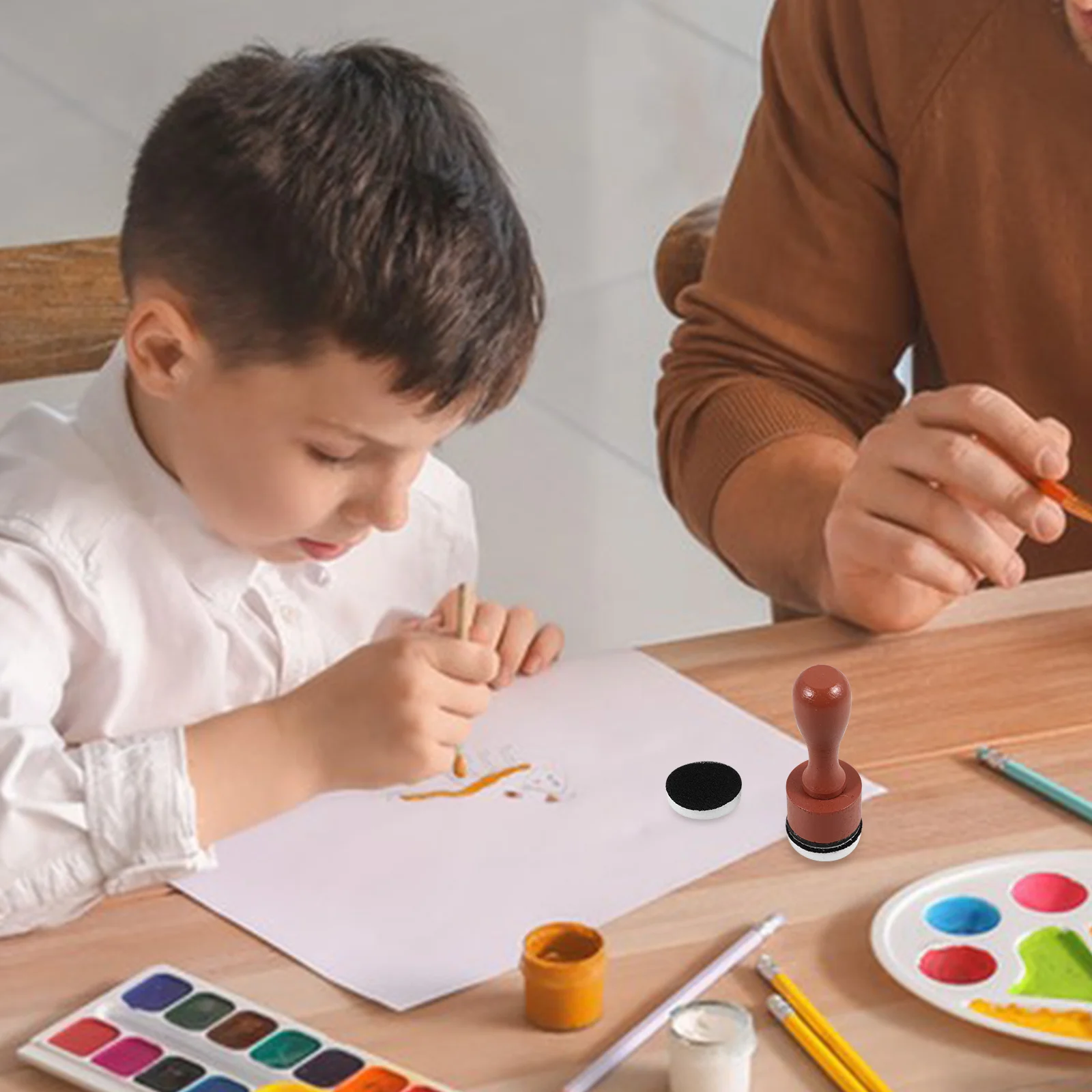 

1 комплект, мини-инструмент для смешивания чернил, круглая сменная пенопластовая подушечка для изготовления карт с богатыми эффектами пены, губчатые щетки с чернилами