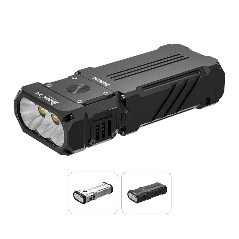 WUBEN X1 12000Lumens Type-C Rechargeable Flashlight Powerful Easy Carry Light Bicycle Flashlight