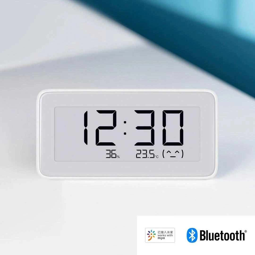 Mijia BT4.0 Wireless Smart Electric Digital Clock Indoor Outdoor igrometro termometro E-link strumento di misurazione della temperatura