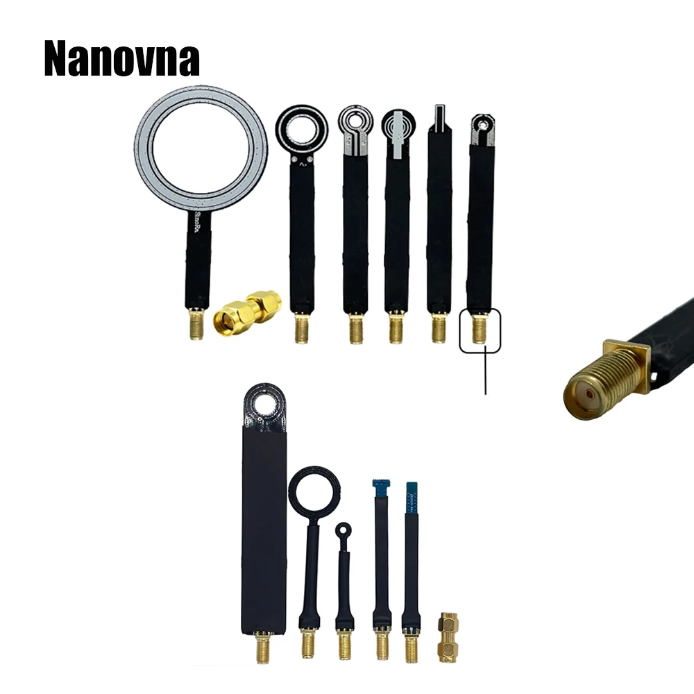 

Nanovna HT03 9KHz-3GHz HT08 9KHz-7GHz Near Field Probe Kit EMI EMC RE CE Test Locate Interference Work on Receivers SA6