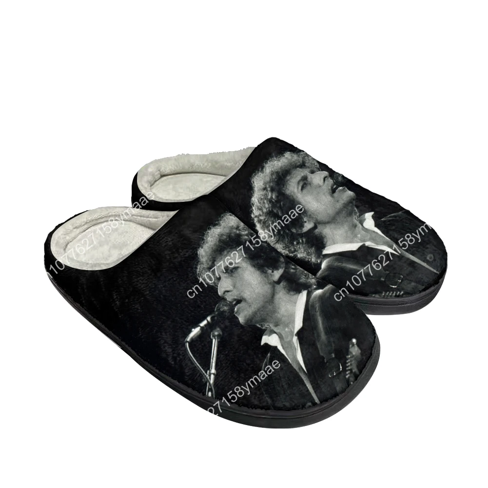 Hot Cool Bob Dylan Fashion Cotton Custom Slippers Mens Womens Sandals Plush Casual Keep Warm Shoes Thermal Comfortable Slipper