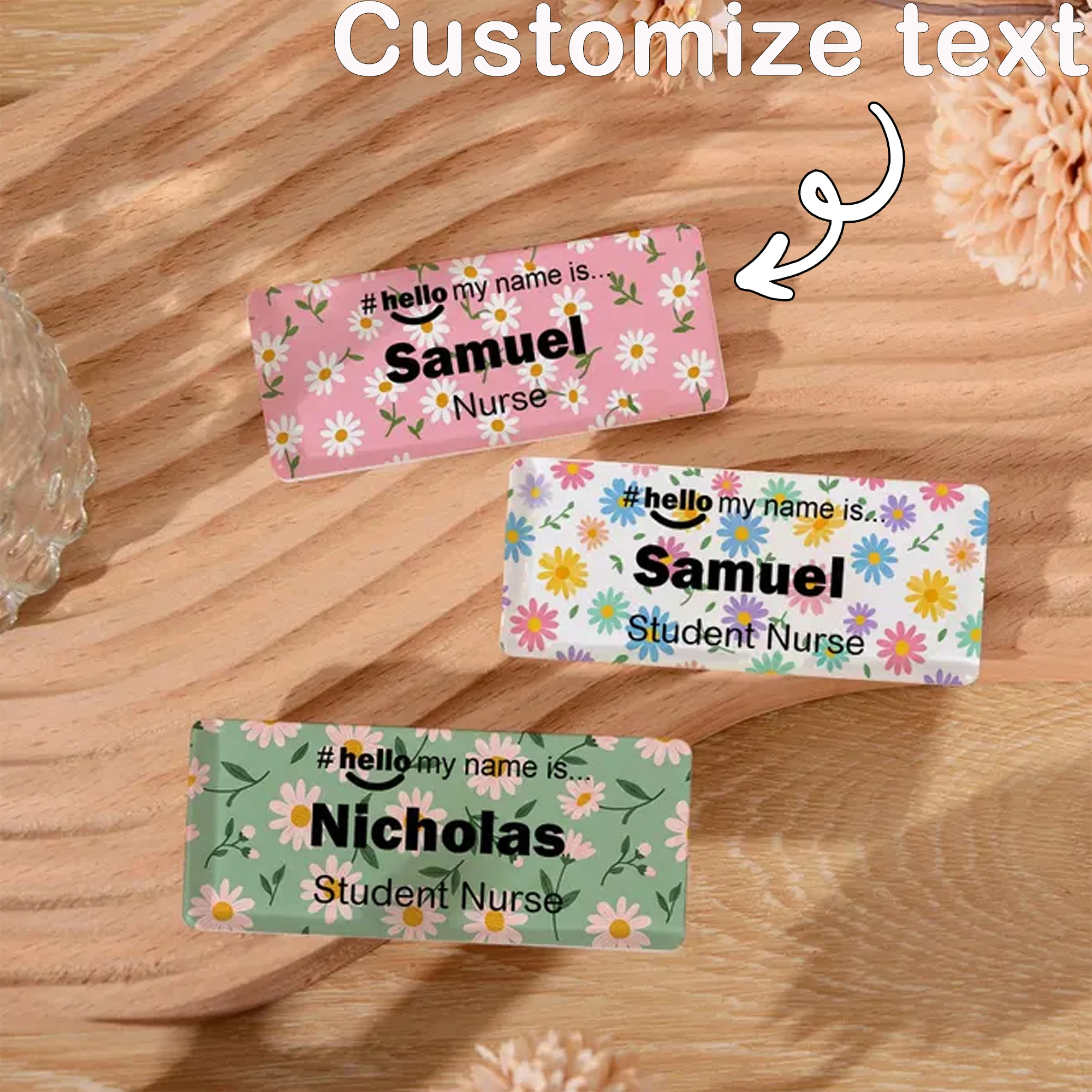 Personalized Custom Name Tags, Nurse Name Tags, Midwife Hospital Tags, Doctor Nurse Tags, Intern Nurse Tags |   Nurse Name Tag |   Name Tag |   Teacher |   Nurse |   Doctor |   Teacher |   Dentist |   Midwife