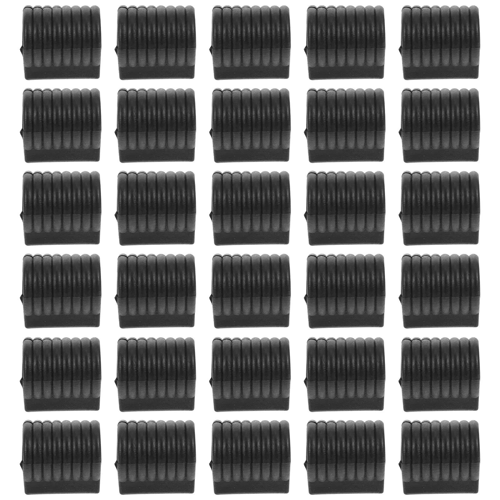 

50 шт. пластиковых наконечников для ножек стульев, прочные, антифрикционные, легко устанавливаются, без клея