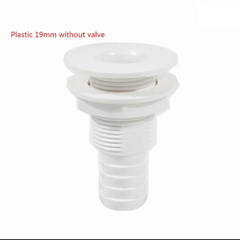 

Marine Yacht Speedboat Fishing Boat Bilge Pump ABS Plastic With Check Valve Stainless Steel Surface Water Outlet