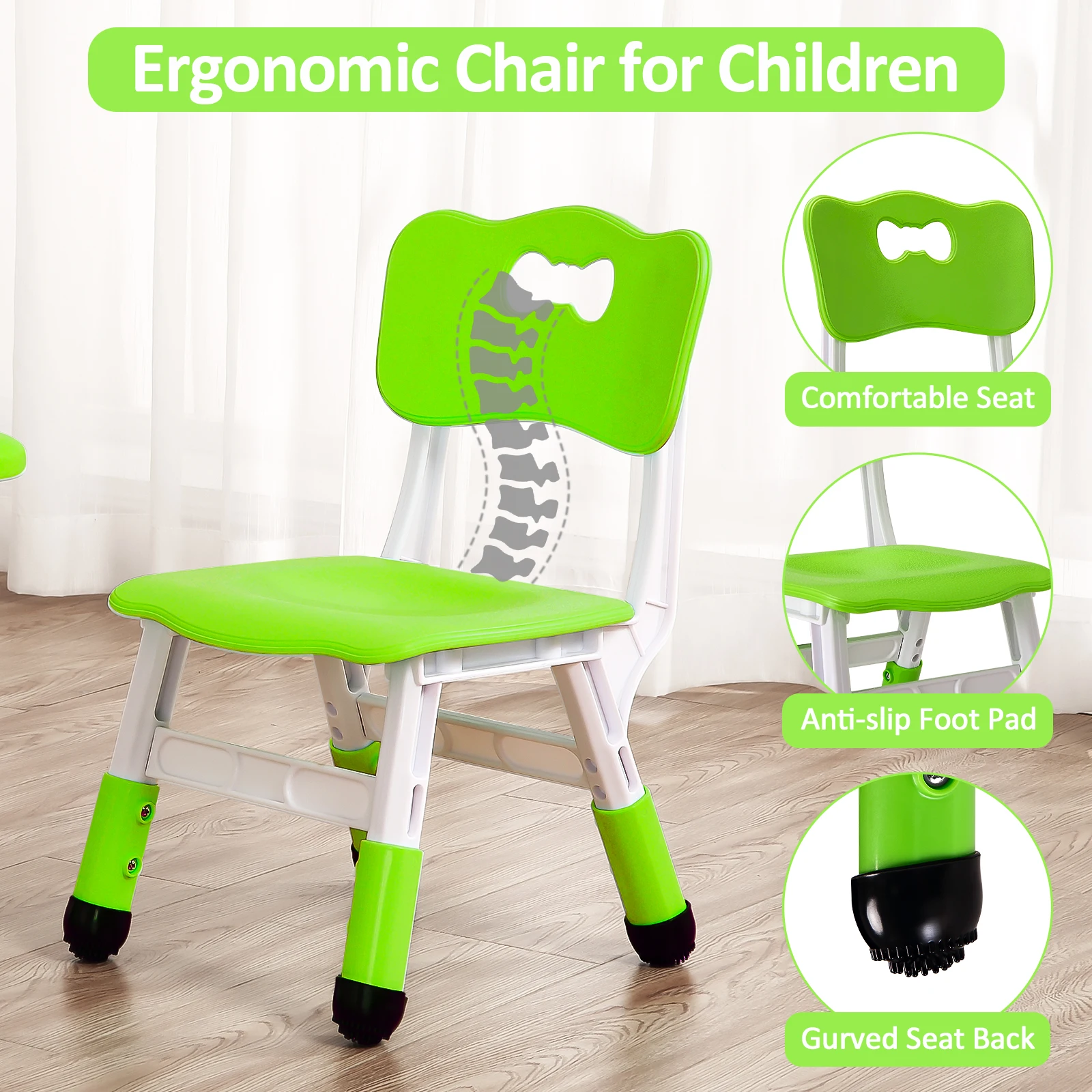 Ensemble table et 4 chaises po - Kids Outdoor Table And Chair Set avis et prix